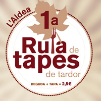1a Ruta de tapes de tardor de L'Aldea - 2015