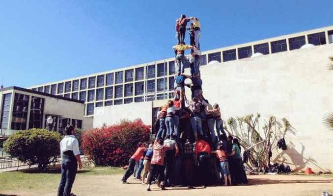 Assaig de quatre de nou dels Arreplegats Assaig de quatre de nou dels Arreplegats