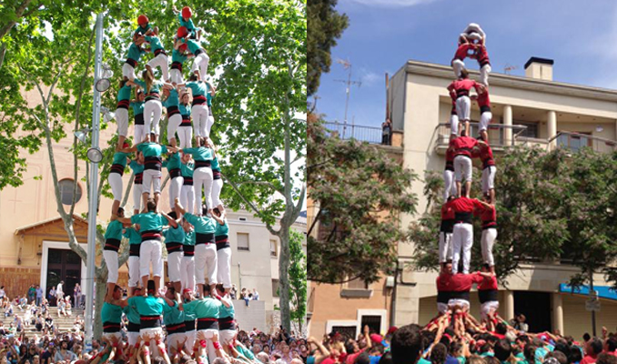 Set de vuit dels verds i tres de vuit dels Xicots
