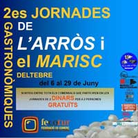 2es Jornades Gastronòmiques de l'arròs i el marisc