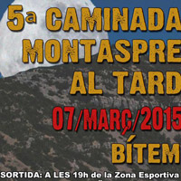 5a Caminada Montaspre al tard