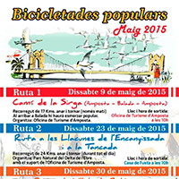 Bicicletades mes de maig Bicicletades mes de maig