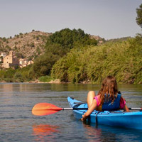 Caiac pel Riu Ebre