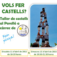 Taller de castells - El Perelló