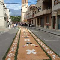Catifes de Corpus - Jesús 