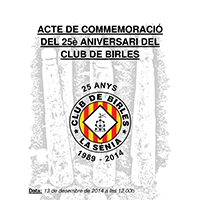 25è aniversari del Club de birles