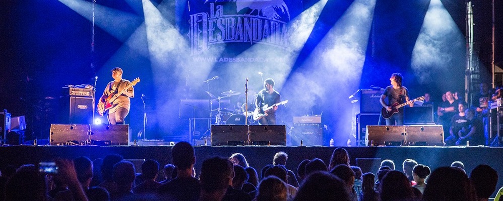 La Desbandada en concert a la Festa Major del Vendrell 2014