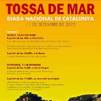 Actes de la Diada a Tossa de Mar