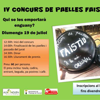 IV Concurs de Paelles Faistiu