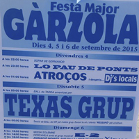 Festa Major de Gàrzola, Vilanova de Meià, 2015