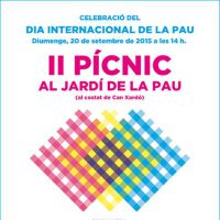 2n Pícnic al Jardí de la Pau