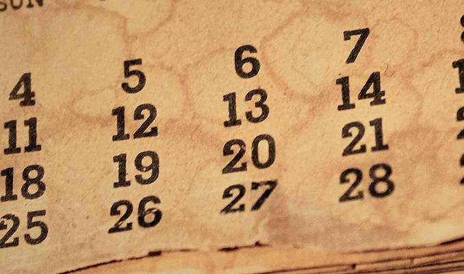 El calendari, tres exemples