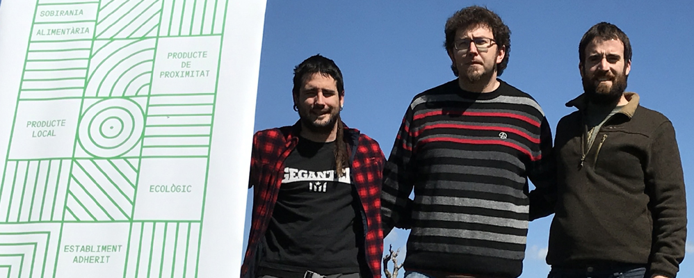 Els tres entrevistats durant la presentació del projecte | Font: Jordi Almiñana