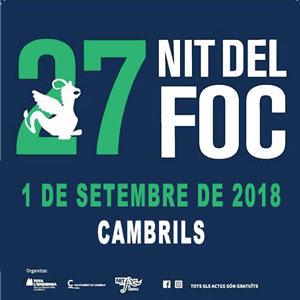 27a Nit de Foc, Cambrils, 2018