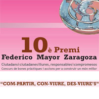 10è Premi Federico Mayor Zaragoza - Tortosa 2017