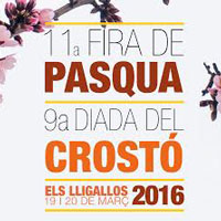 11a Fira de Pasqua i 9a Diada del Crostó - Els Lligallos 2016 11a Fira de Pasqua i 9a Diada del Crostó - Els Lligallos 2016