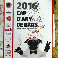 Cap d'Any de Bars al Barri Antic de Manresa