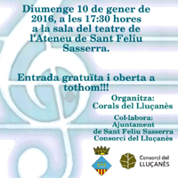 3ª Trobada de Corals del Lluçanès 3ª Trobada de Corals del Lluçanès