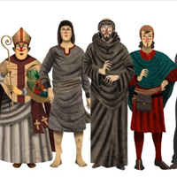 Romànic: pagesos, diables, fades i donzelles Romànic: pagesos, diables, fades i donzelles
