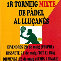 I Torneig Mixte de Pàdel
