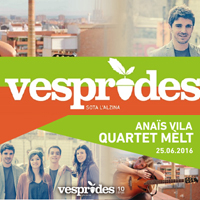 Vesprades amb Anaïs Vila i Quartet Melt