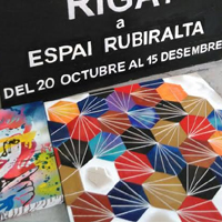 Exposició 'Rigat' a l'espai Rubiralta