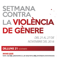 Setmana contra la violència de gènere a Avinyó Setmana contra la violència de gènere a Avinyó