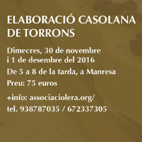 Elaboració casolana de torrons