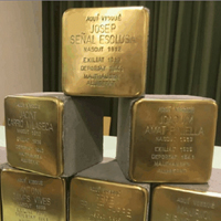 Llambordes "Stolpersteine"