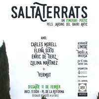 'Saltaterrats', itinerari poètic pels jardins del barri antic 'Saltaterrats', itinerari poètic pels jardins del barri antic