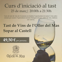 Curs d'Iniciació al Tast