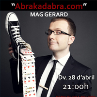 Espectacle 'Abrakadabra.com' de Mag Gerard