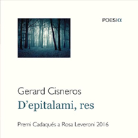 Presentació literària 'D'epitalami, res', de Gerard Cisneros Presentació literària 'D'epitalami, res', de Gerard Cisneros