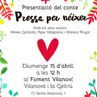 Presentació 'Pressa per néixer' de M. Gallardo i P. Villaplana Presentació 'Pressa per néixer' de M. Gallardo i P. Villaplana