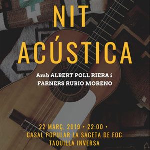 Nit acústica al Casal