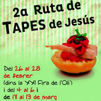 2a Ruta de tapes de Jesús - 2016 
