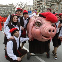 tradició, tres tombs de sant Antoni, Tàrrega, Urgell, Surtdecasa Ponent, gener, Sant Jordi 2017 tradició, tres tombs de sant Antoni, Tàrrega, Urgell, Surtdecasa Ponent, gener, Sant Jordi 2017
