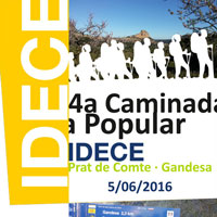4a Caminada popular IDECE - 2016 4a Caminada popular IDECE - 2016