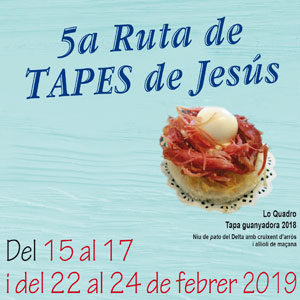 5a Ruta de Tapes de Jesús - 2019