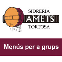 Sidreria Amets - Menús per a grups 