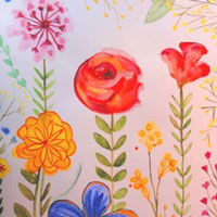 Exposició 'Aquarel·les. Flors. Origen', de Cori Asens