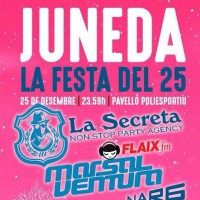 Juneda, Garrigues, concert, música, La Festa del 25, desembre, 2016, Surtdecasa Ponent Juneda, Garrigues, concert, música, La Festa del 25, desembre, 2016, Surtdecasa Ponent