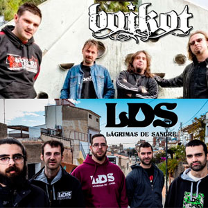 Concert de Boikot i Lágrimas de Sangre