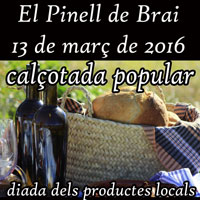 Calçotada popular i diada dels productes locals - El Pinell de Brai 2016 Calçotada popular i diada dels productes locals - El Pinell de Brai 2016