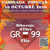 Caminada popular Riba-roja d'Ebre - Flix 2016