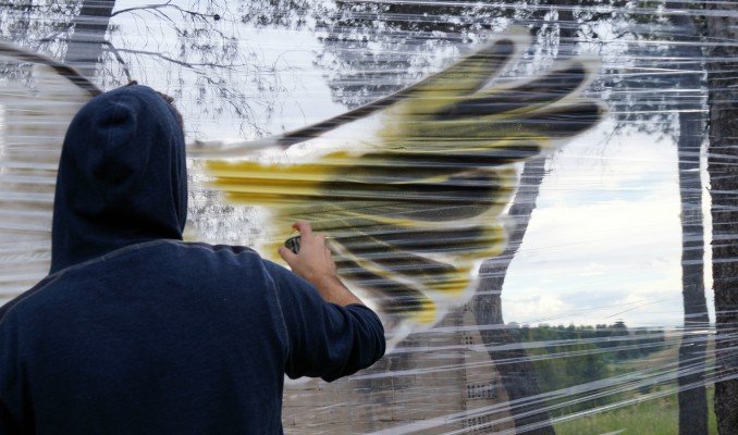 Dude, entrevista, Lleida, Ponent, Surtdecasa Ponent, graffiti, cellograffiti