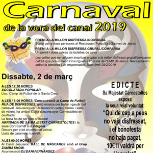 Carnaval - Jesús 2019 Carnaval - Jesús 2019