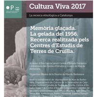 Recerca: Memòria glaçada. La gelada del 1956