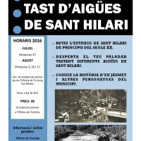 Tast d'aigües de Sant Hilari