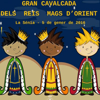 Gran Cavalcada dels Reis Mags d'Orient - La Sénia 2015 